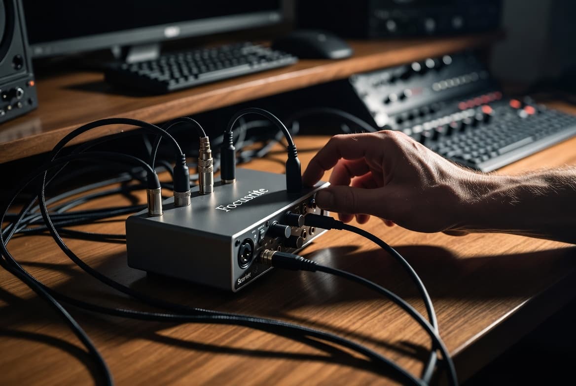 Interface audio SceneLive